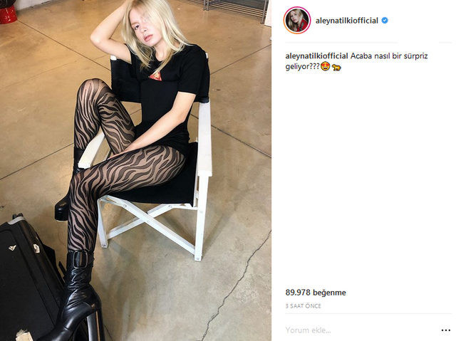 Aleyna Tilki'yi kızdıran yorum! Takipçisine ayar verdi! - Resim : 1