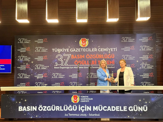 TGC Basın Özgürlüğü Ödülleri sahiplerini buldu! Altaylı’nın ödülünü kızı aldı - Resim : 3