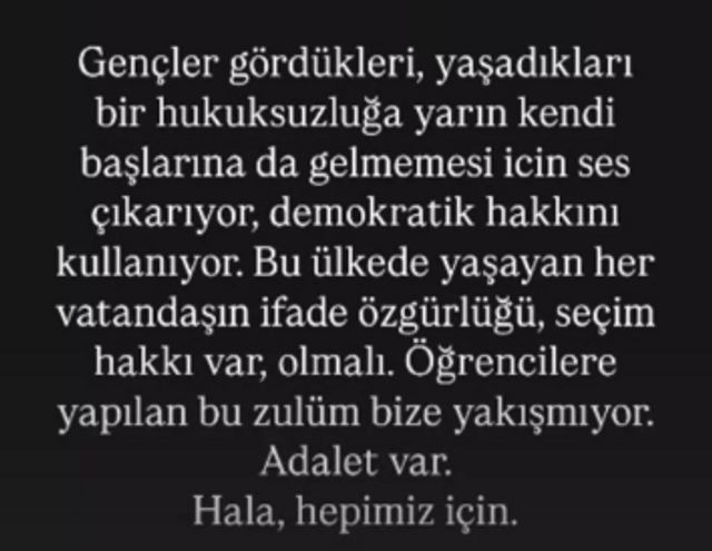 Zeynep Bastık'tan ODTÜ paylaşımı! 'Bu zulüm bize yakışmıyor' - Resim : 2