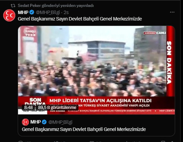 Sedat Peker'den peş peşe Bahçeli paylaşımları! Tepkisiz kalamadı... - Resim : 3