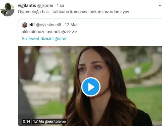 Akın Akınözü'nün oyunculuk performansı dalga konusu oldu! "Psikoloğa götürün yazıktır" - Resim : 3