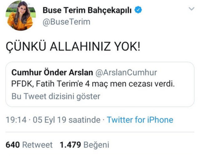 Fatih Terim'e ceza verildi, kızları Buse ve Merve çıldırdı - Resim : 1