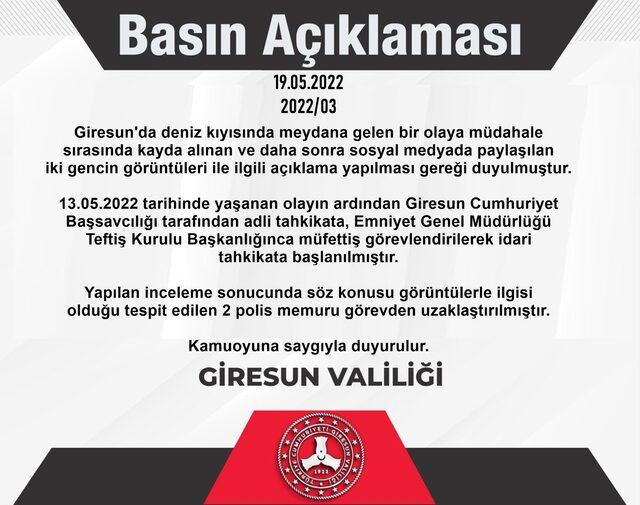 Lise öğrencilerini ifşa etmişlerdi! Tepki çeken polislerle ilgili flaş gelişme - Resim : 1