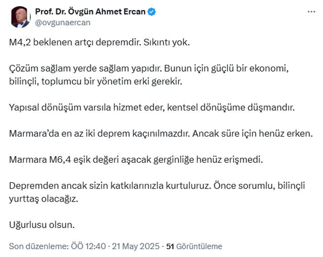 Naci Görür'den korkutan İstanbul depremi değerlendirmesi! "Stres alanı değişimleri..." - Resim : 2