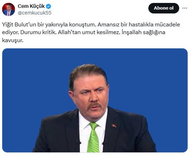 Yiğit Bulut hastaneye kaldırıldı! İddialar doğru çıktı... - Resim : 2