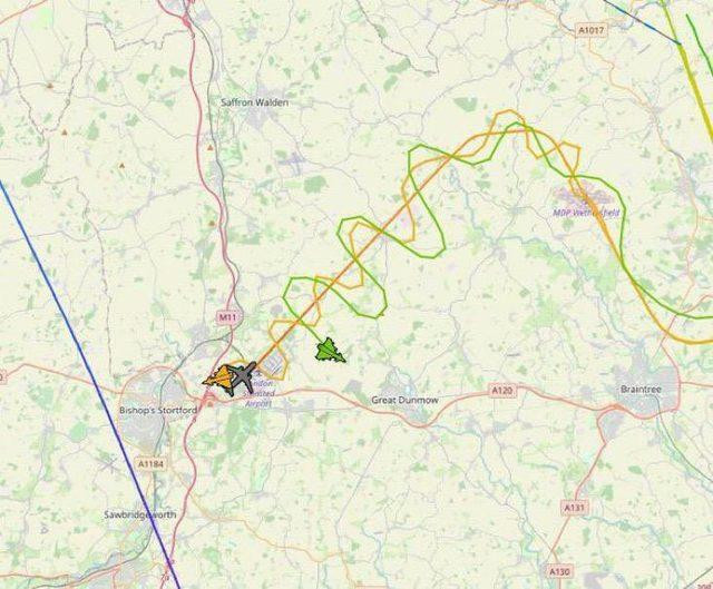 Dalaman’dan Manchester’a giden uçakta bomba alarmı! Savaş uçakları havalandı… - Resim : 1