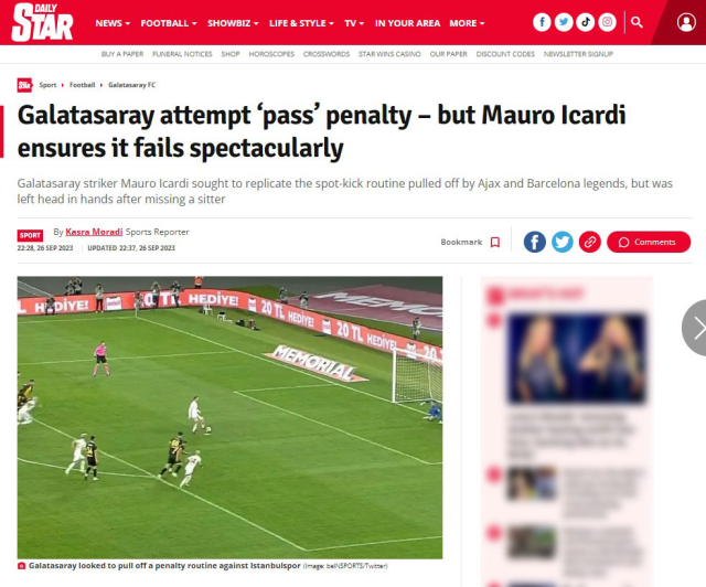 Icardi ve Kerem dünyaya rezil oldu! En prestijli gazeteler manşetten dalga geçti - Resim : 2