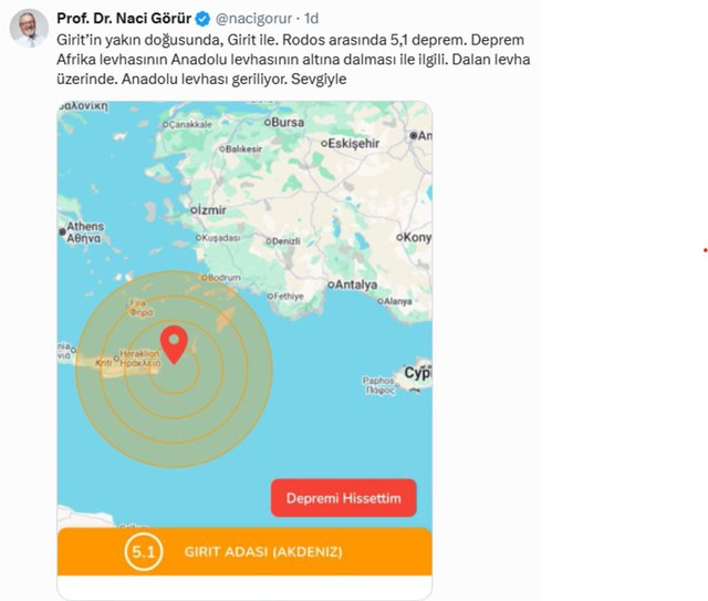 Muğla açıklarında şiddetli deprem! Sarsıntı birçok ilden hissedildi - Resim : 2