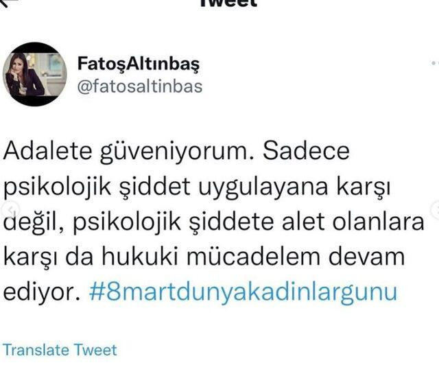 Emir Sarıgül'ün eski eşi Fatoş Altınbaş'tan şiddet itirafı - Resim : 3