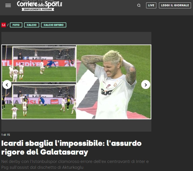 Icardi ve Kerem dünyaya rezil oldu! En prestijli gazeteler manşetten dalga geçti - Resim : 3