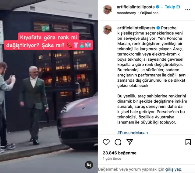 Kıyafete göre renk değiştiren araba gerçek mi? - Resim : 1