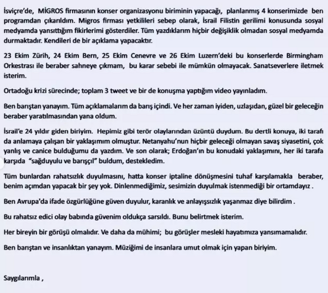 Konserleri iptal edilen Fazıl Say'a AK Parti'den destek - Resim : 1