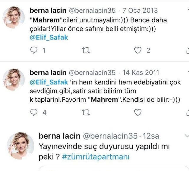 Berna Laçin o kitap için 'favorim' demiş! Açıklama yaptı! - Resim : 1