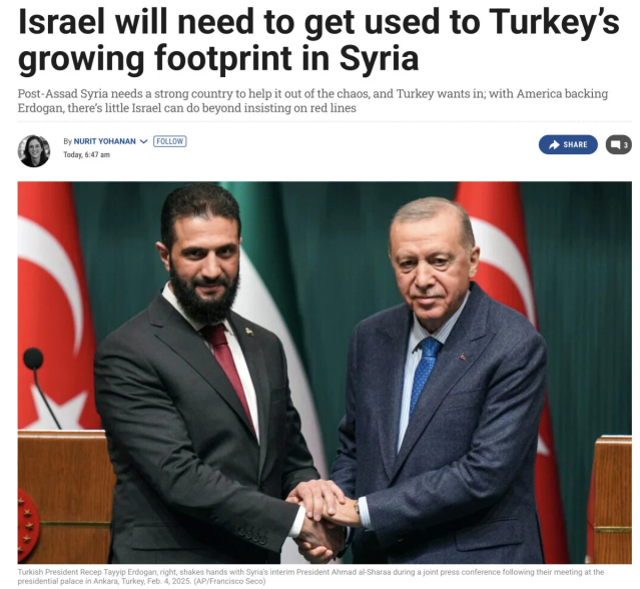 İsrail medyasında dikkat çeken Türkiye analizi: Alışmamız lazım - Resim : 1