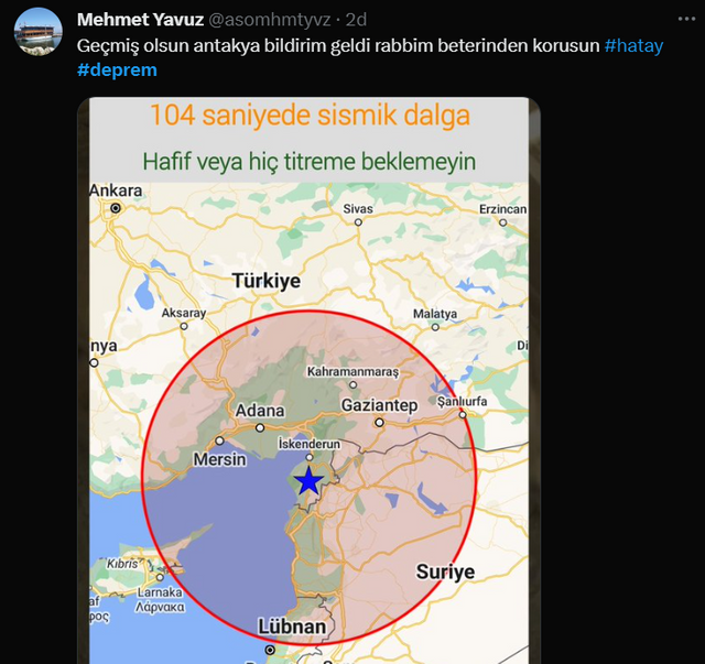 Hatay'da deprem! Birçok ilde de hissedildi - Resim : 4