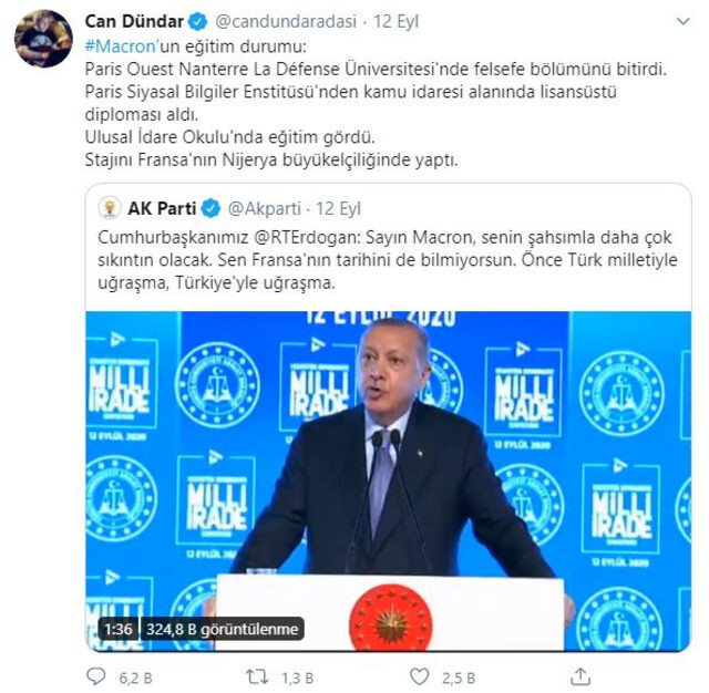 Ahmet Hakan'dan Can Dündar'a Macron tepkisi! "Çakma Napolyon’un çakma askeri..." - Resim : 1