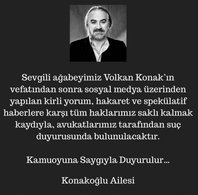 Müftü hakaret etmişti... Volkan Konak'ın ailesi o paylaşımlarla ilgili harekete geçti! - Resim : 1