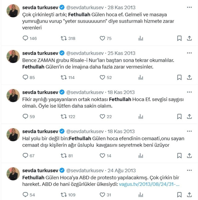 İmamoğlu'nun ailesi hakkında çirkin imada bulundu! Ünlü yazarın FETÖ tweetleri ortaya çıktı - Resim : 3