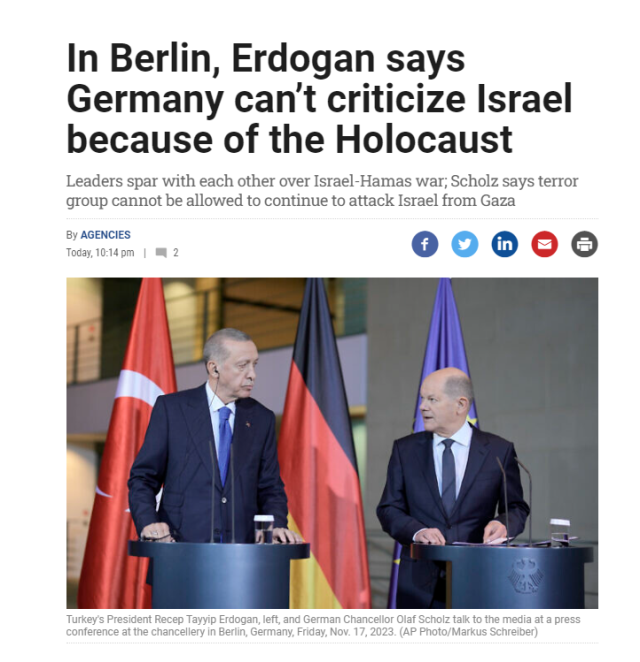 Erdoğan'ın tarihi ayarı Alman basınında! Attıkları manşet Scholz'u çıldırtacak - Resim : 3