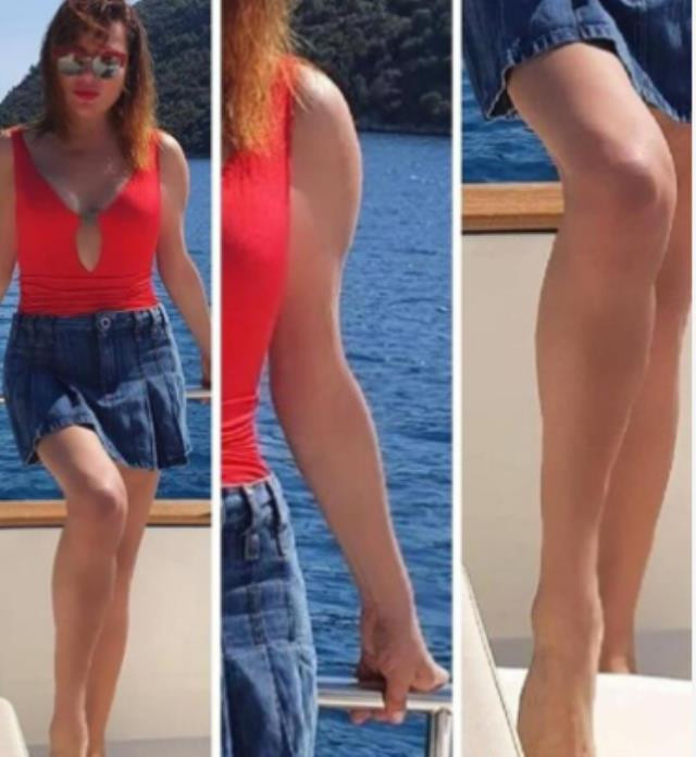 Deniz Seki'den bir photoshop faciası daha! Bikinili paylaşımı gözleri şaşı etti - Resim : 2