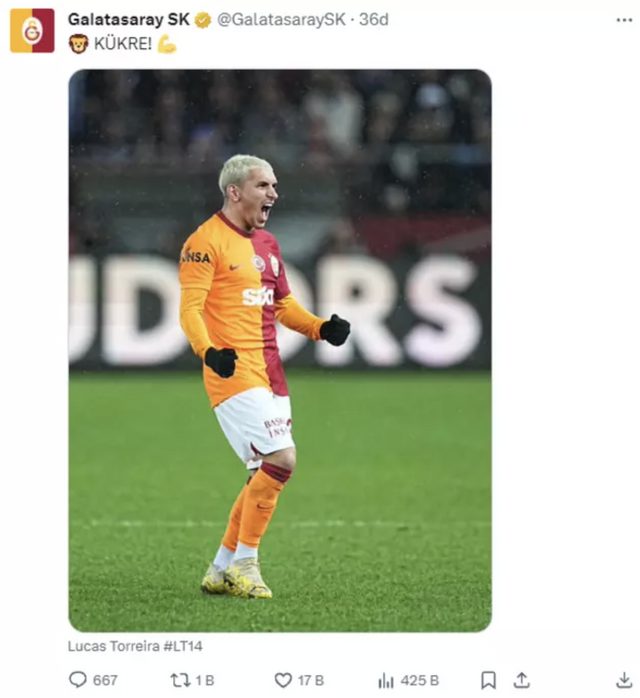 Fred'in sakatlığı sonrası Galatasaray'dan manidar paylaşım! - Resim : 1