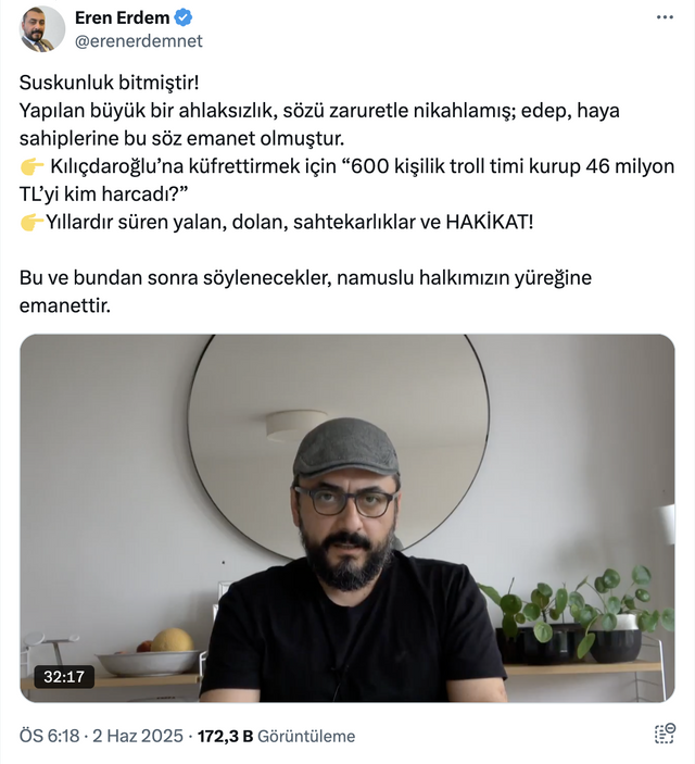 Eren Erdem'den dikkat çeken Kılıçdaroğlu çıkışı! "600 kişilik ekip kuruldu" - Resim : 1