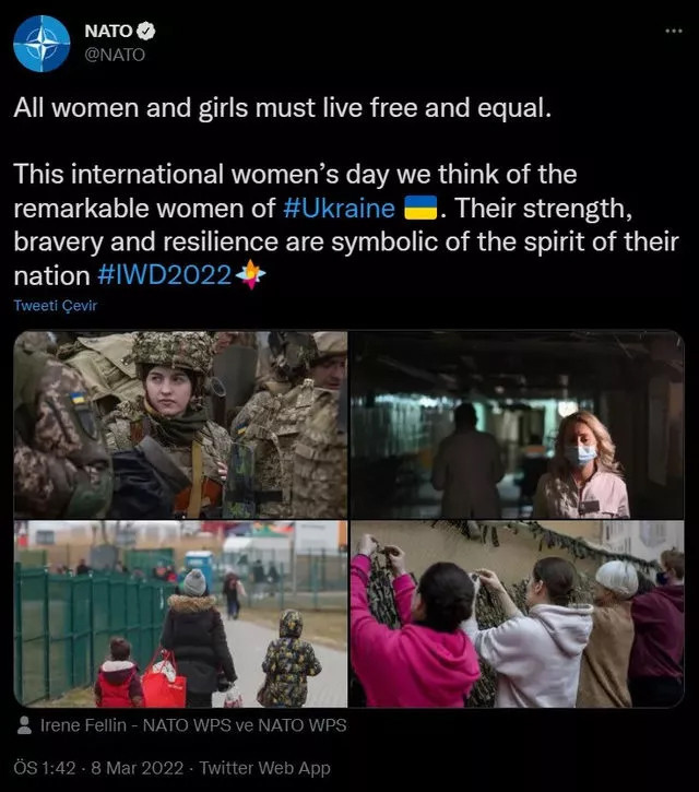 NATO'dan skandal paylaşım! Hemen sildiler... - Resim : 1