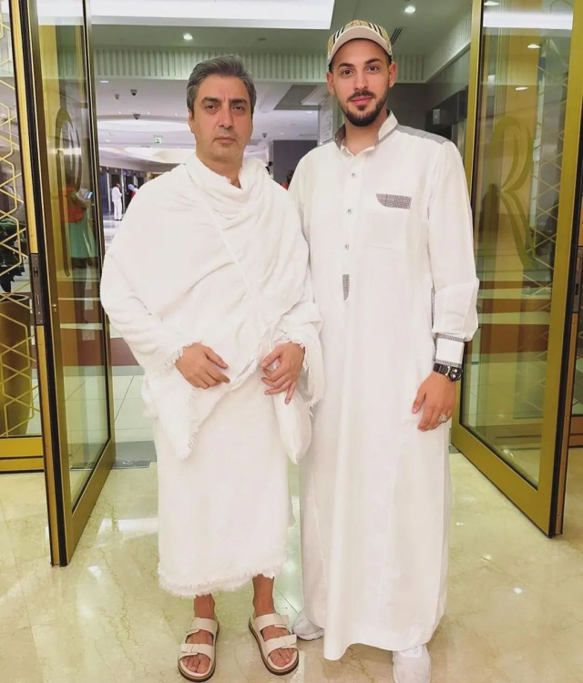 Uzun süredir ekranda yer almayan Necati Şaşmaz, hacda görüntülendi! İşte son hali - Resim : 2