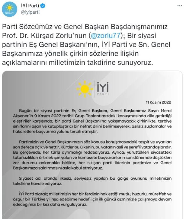 Meral Akşener'e "Kürt düşmanısın" diyen Pervin Buldan'a İYİ Parti'den yanıt - Resim : 1