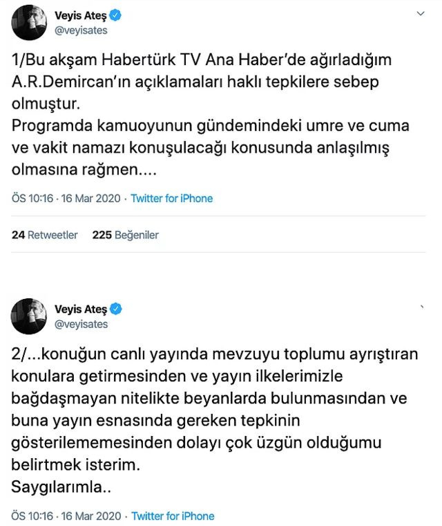 Habertürk TV'de tepki çeken koronavirüs sözleri! "Zina, eşcinsellik, anal ilişki..." - Resim : 1