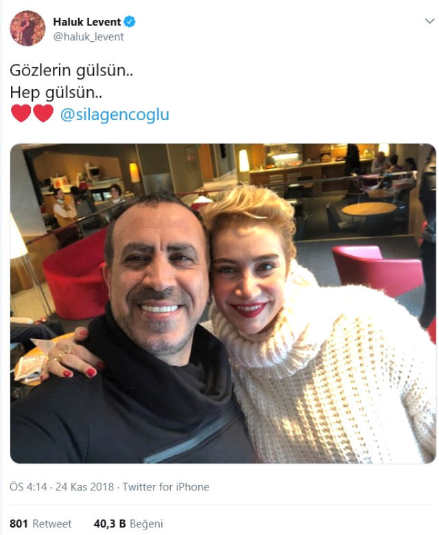 Haluk Levent'ten Sıla'ya moral: Gözlerin hep gülsün! - Resim : 1