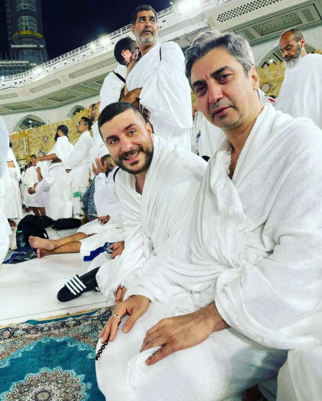 Uzun süredir ekranda yer almayan Necati Şaşmaz, hacda görüntülendi! İşte son hali - Resim : 3