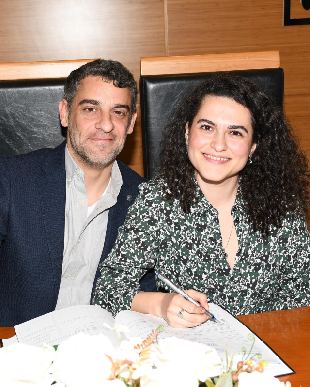 Oyuncu Dağhan Külegeç, 7 yıllık sevgilisiyle evlendi - Resim : 1