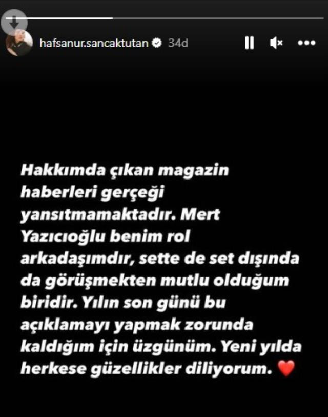 Hafsanur Sancaktutan iddialara son noktayı koydu! Mert Yazıcıoğlu ile aşk mı yaşıyor? - Resim : 1