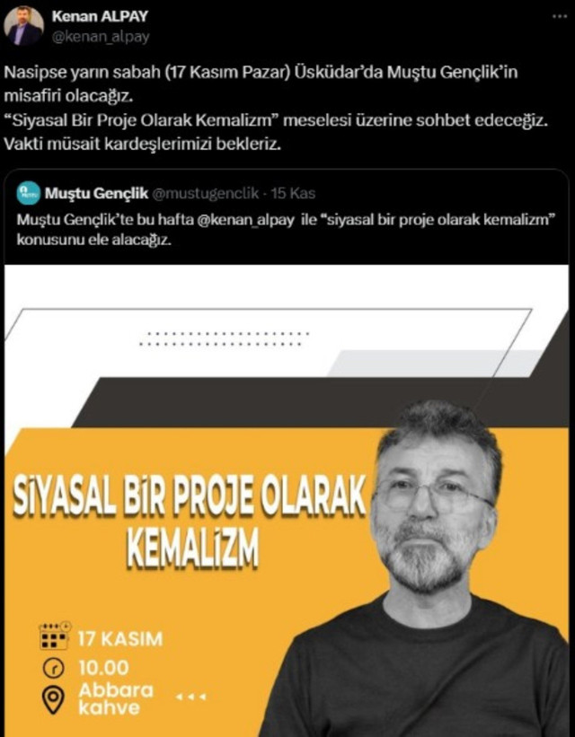 CHP'li Üsküdar Belediyesi’nde çalışan Yeni Akit yazarı Kenan Alpay, görevinden uzaklaştırıldı - Resim : 2