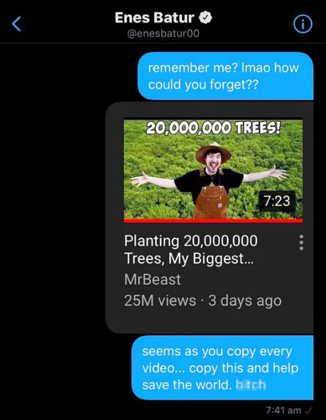 Ünlü fenomenden Enes Batur'u bitirecek şikayet! - Resim : 2