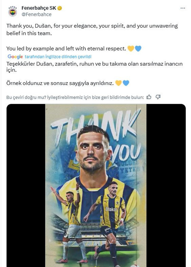 Fenerbahçe'de peş peşe ayrılıklar... Dzeko'nun ardından o yıldız da veda ediyor - Resim : 1