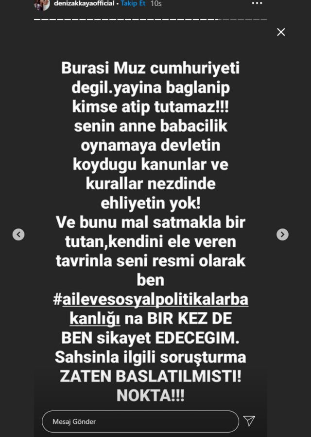 Deniz Akkaya Selin Ciğerci'yi çileden çıkardı! 'Fuhuş yaptığını...' - Resim : 1