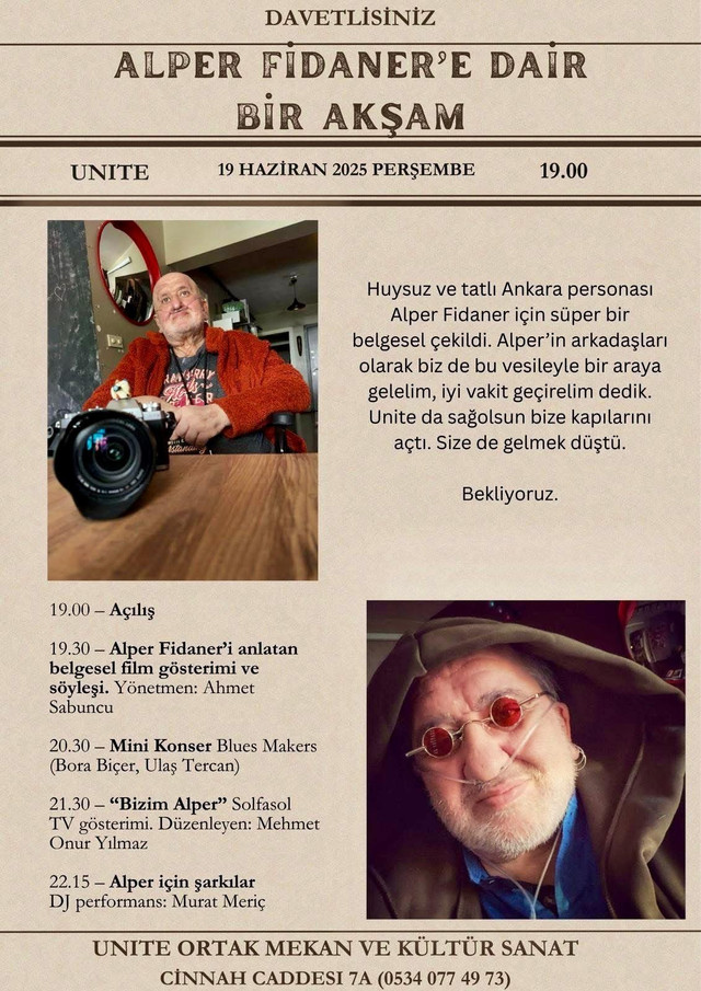 Alper Fidaner hayatını kaybetti! Fotoğrafçı, gazeteci, arşivci... - Resim : 6