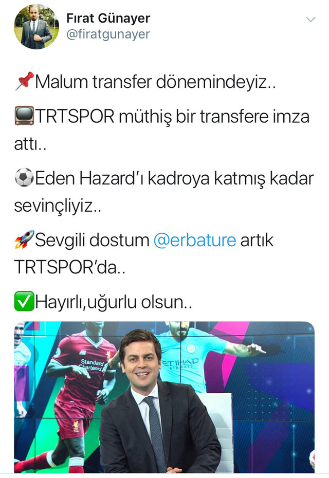 TRT Spor'dan flaş transfer! NTV'nin hangi başarılı ismi kadroya katıldı? (Medyaradar/Özel) - Resim : 2