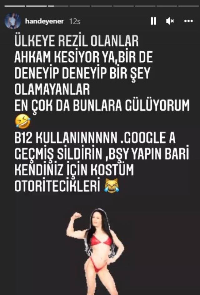 Hande Yener'den İzzet Yıldızhan'a sert tepki! "Ülkeye rezil olanlar ahkam kesiyor" - Resim : 2