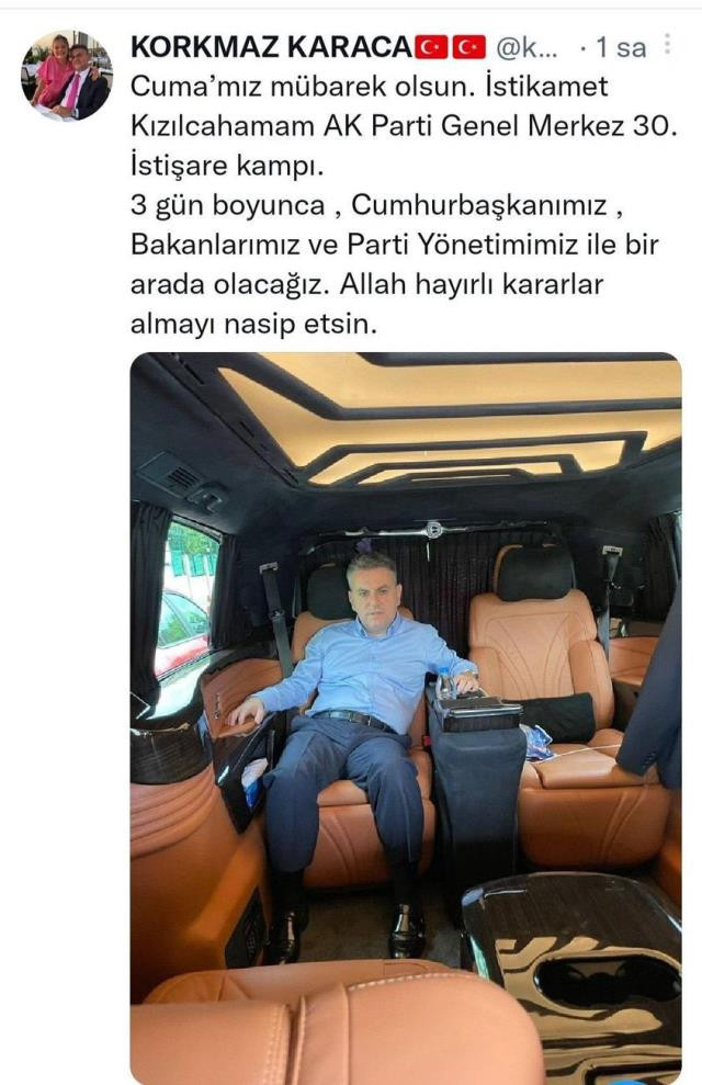 Korkmaz Karaca'nın lüks pozu olay çıkarttı! - Resim : 1