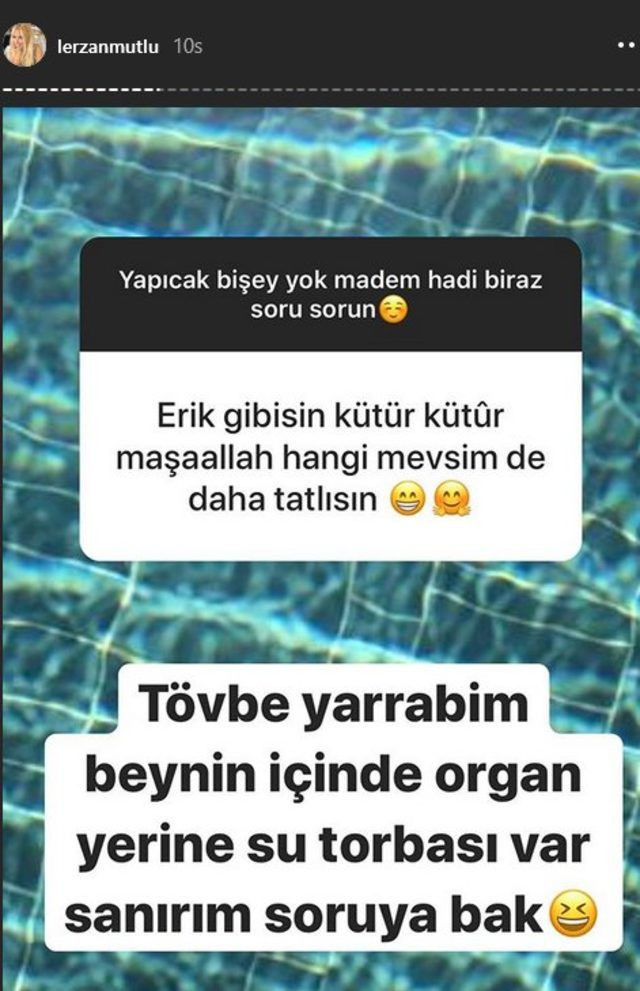 Lerzan Mutlu'yu kızdıran yorum! 'Erik gibisin kütür kütür...' - Resim : 1