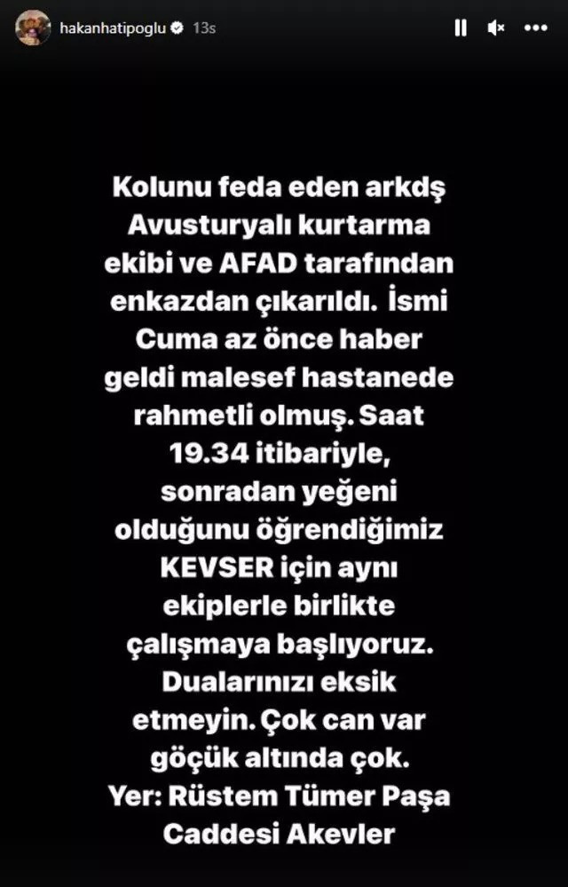 Hakan Hatipoğlu paylaştı, Türkiye gözyaşlarına boğuldu: Kolunu kesecekler bebeğe ulaşmak için - Resim : 3
