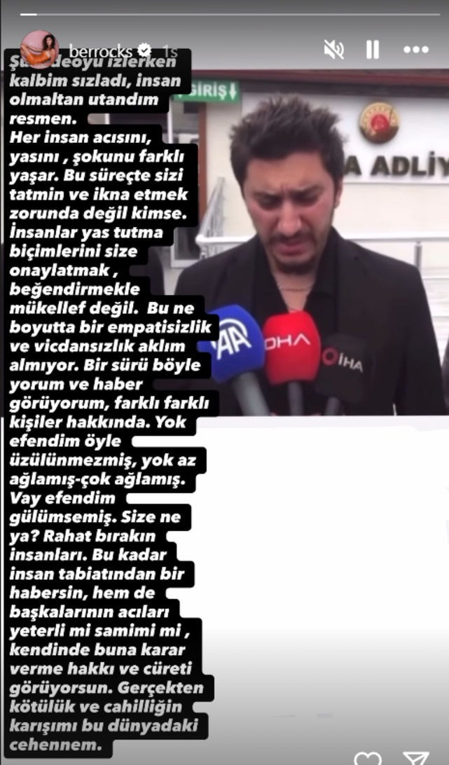Berrak Tüzünataç’tan Güllü’nün çocuklarına destek! “İnsan olmaktan utandım” - Resim : 1