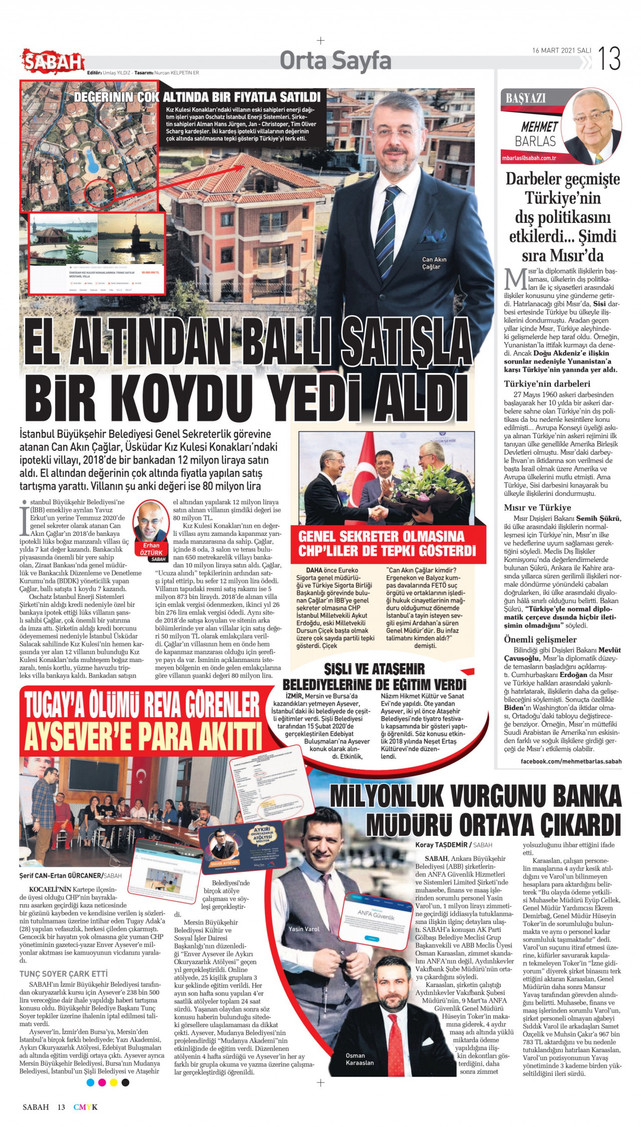 Sabah'ta 'Ballı Rant' haberi neden uçtu? Gazetede var, sitelerden kaldırıldı! - Resim : 8