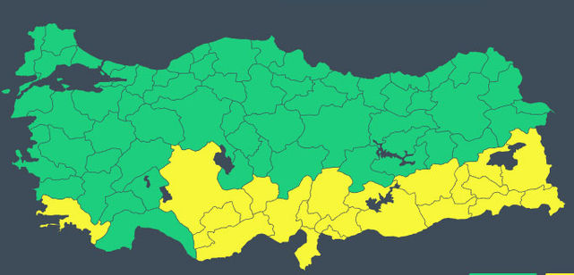 Meteoroloji saat verdi! 21 kent için "sarı" alarm - Resim : 2