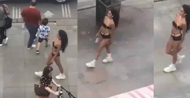 Manken Melisa Aydınalp'in yarı çıplak protestosuna 'hayasız' kararı! Cezası belli oldu - Resim : 2