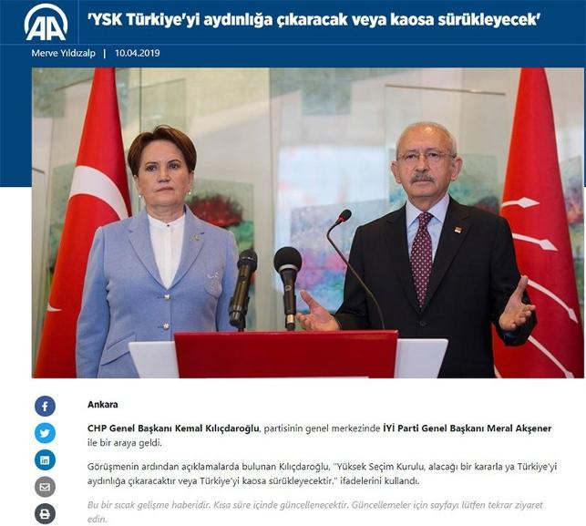 Konuşmasından tek satır yok! Meral Akşener'e ambargo mu uygulanıyor? - Resim : 1