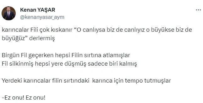 AYM üyesinden Yargıtay'a 'karınca' benzetmesi: Ez onu, ez onu - Resim : 1
